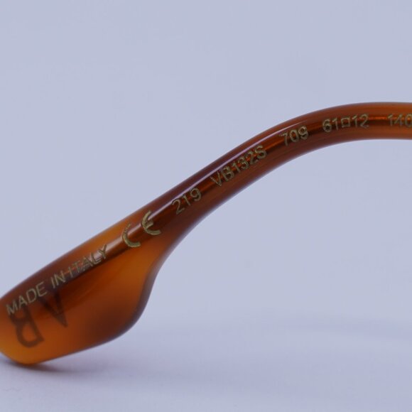 Victoria Beckham VB132S 709 Sunglasses Gold Aviator Frame, Brown Lenses - Picture 8 of 10